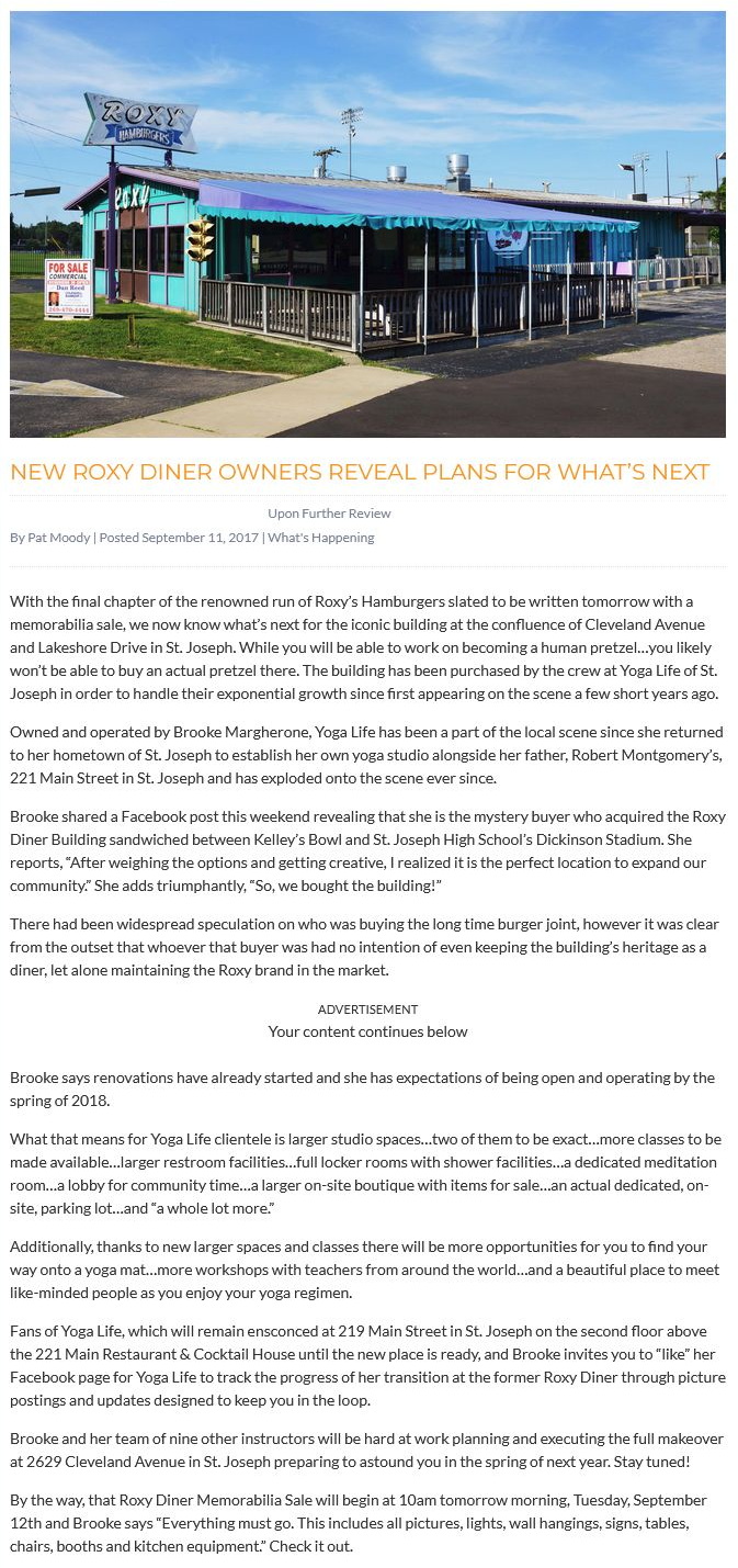 Roxys Hamburgers - Old Photo (newer photo)